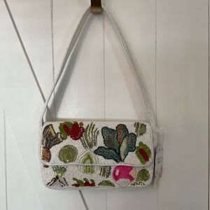 Viral Hand Beaded Turnip and Onion Handbag